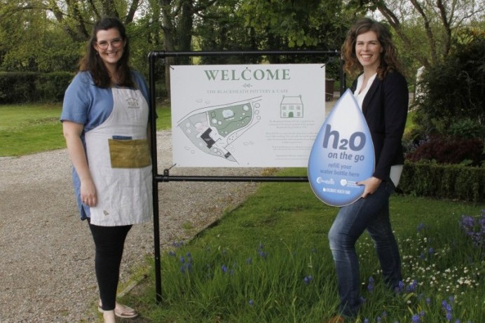 The Blackheath Pottery and Café signs up to PlasticSmart and H2O On The Go