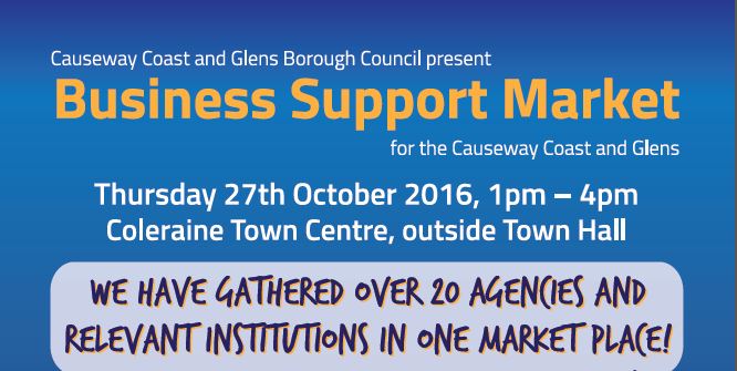 Business Support Market coming to Coleraine