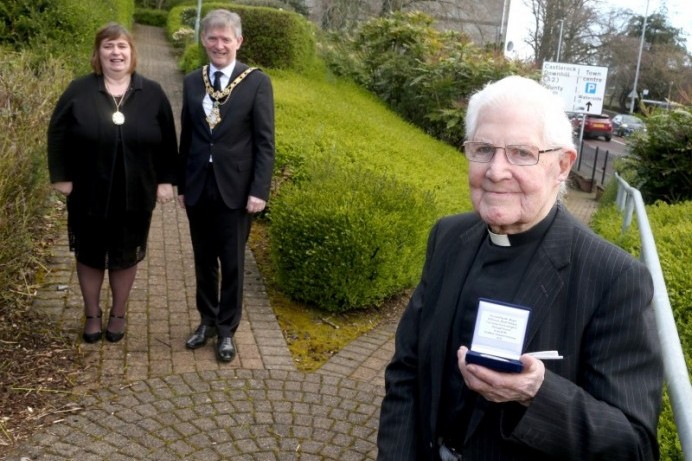 ​Three centenarians receive special civic gift from Causeway Coast and Glens Borough Council