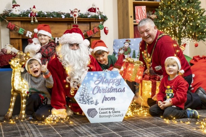 Causeway Coast and Glens Council brings the Christmas Cavalcade to a town near you.