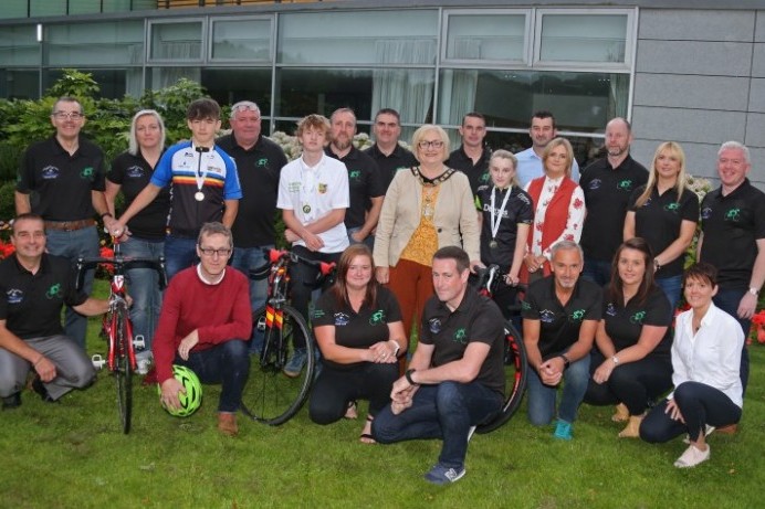 Civic reception for cycling clubs