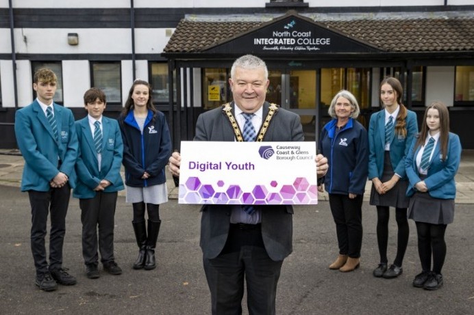 Digital Youth Programme brings tech skills to 400 students across Causeway Coast and Glens