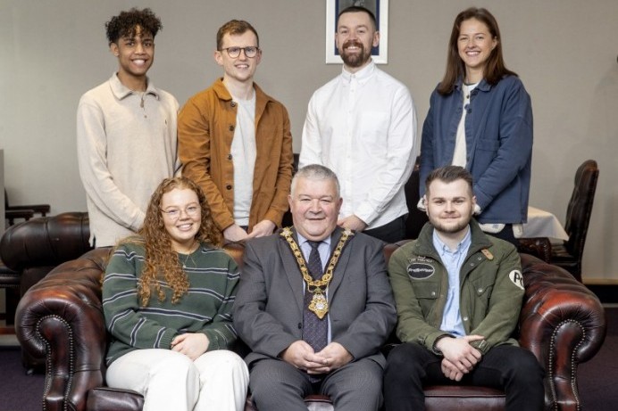 Mayor meets with Exodus youth ministry team in Cloonavin