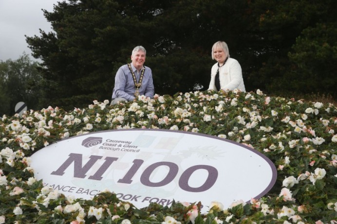 NI 100 flowerbeds in bloom across the Borough