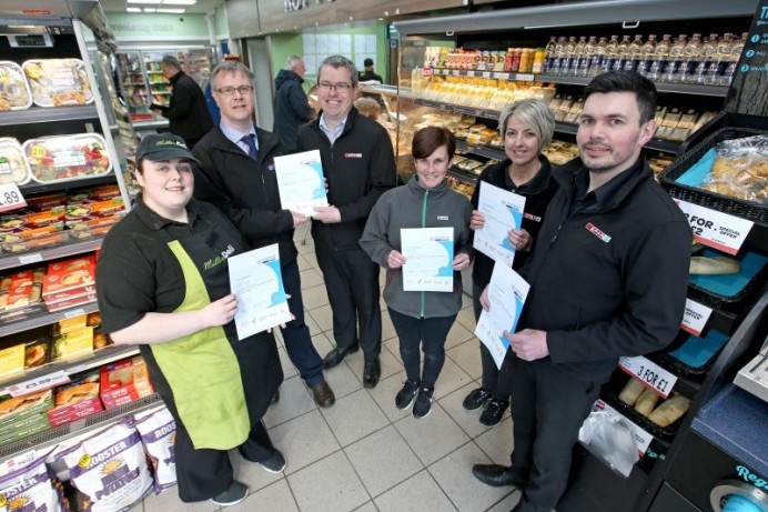 Shop staff complete Council’s food safety course