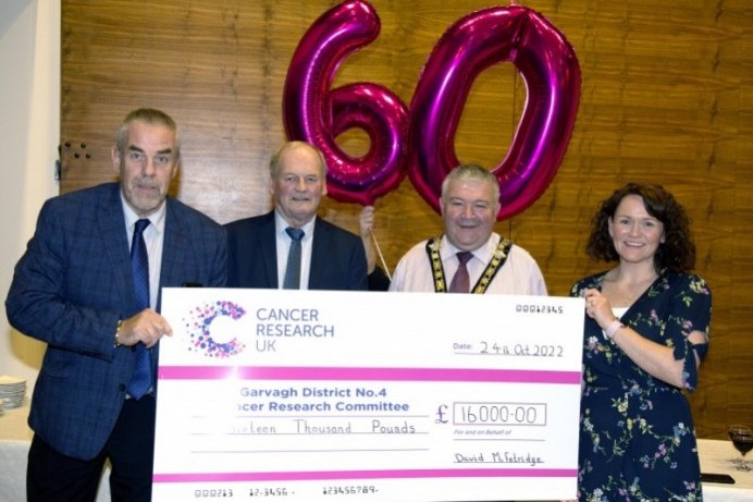 Cloonavin reception marks 60 years of Garvagh District Cancer Research Committee