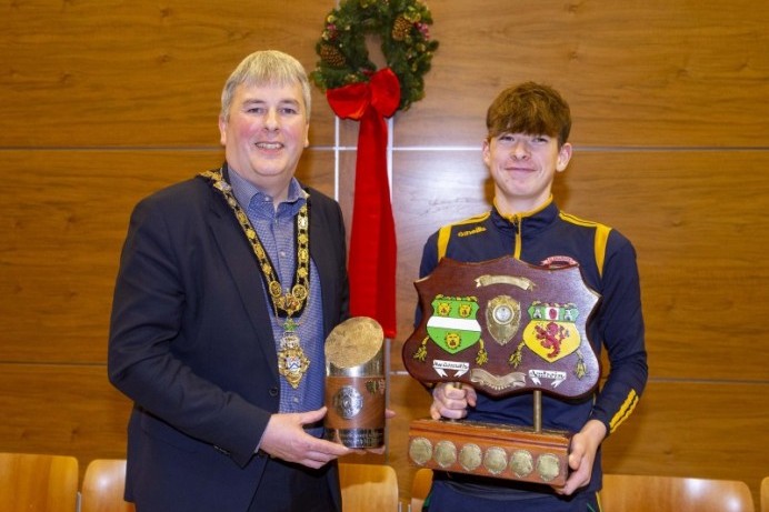 Mayor’s reception for Glenariffe Oisins Féile champions