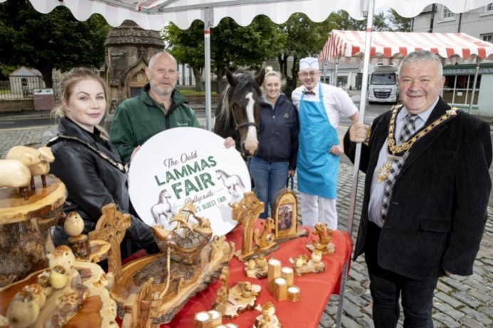 A warm welcome awaits you at the Ould Lammas Fair in Ballycastle
