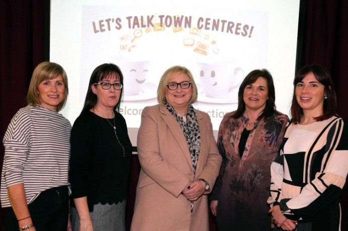 Talking about town centres with Causeway Coast and Glens Borough Council’s Town & Village Management team.