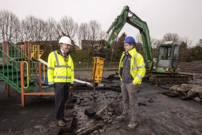 Work gets underway on Limavady’s new inclusive play park