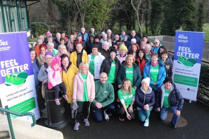 Move More participants mark World Cancer Day with fundraising walk at Roe Valley Country Park  