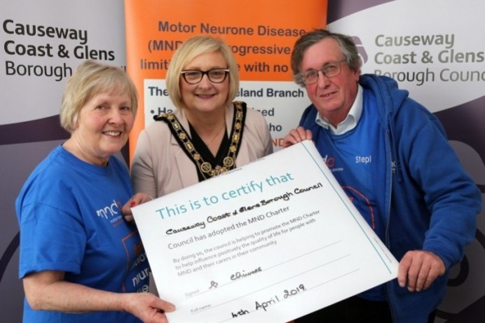 Motor neurone disease (MND) Charter adopted by Causeway Coast and Glens Borough Council