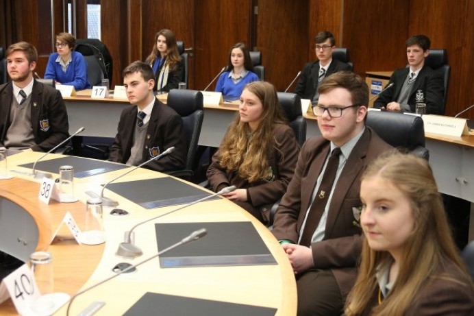 Chamber question time for local school pupils 