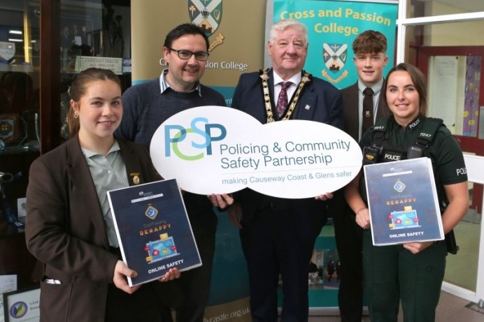 Causeway Coast and Glens PCSP launches ‘Cyber Safety’ resource pack to help protect young people online