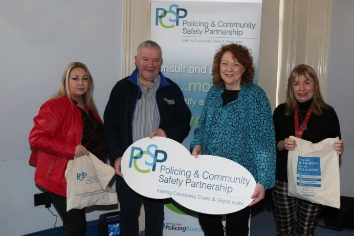 Causeway Coast and Glens PCSP host crime prevention training