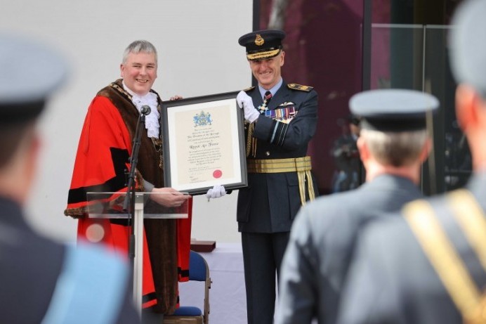 Freedom of the Borough for the Royal Air Force marks Limavady area’s long association with the RAF