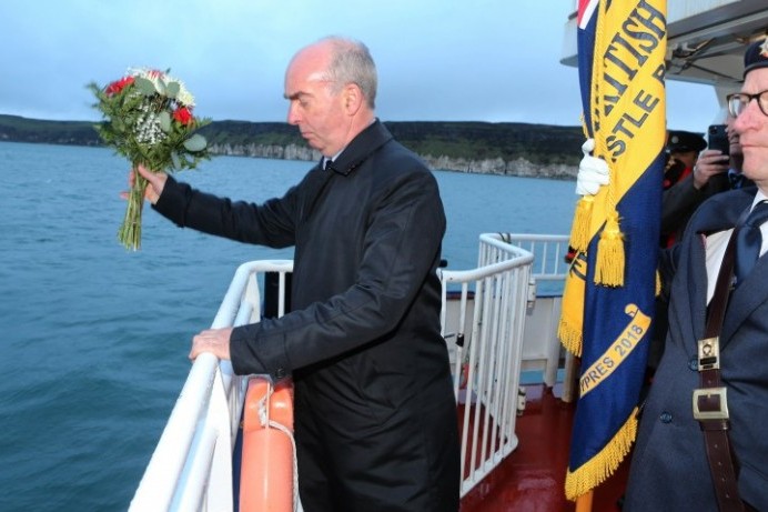 Service of Remembrance on Rathlin Island 