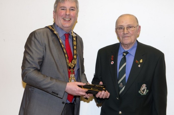 Cloonavin reception marks Freedom of the Borough anniversary for Ballymoney Royal British Legion