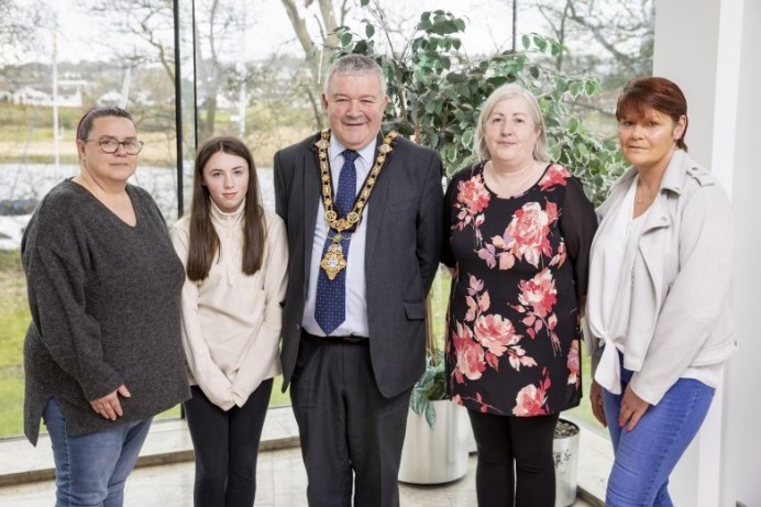Mayor pays tribute to inspirational work of The Giving Shed