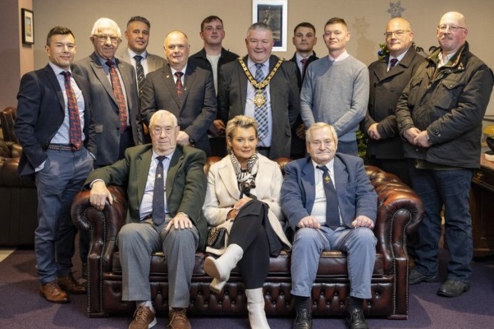 Mayor’s reception held for 206 (Ulster) Battery Royal Artillery