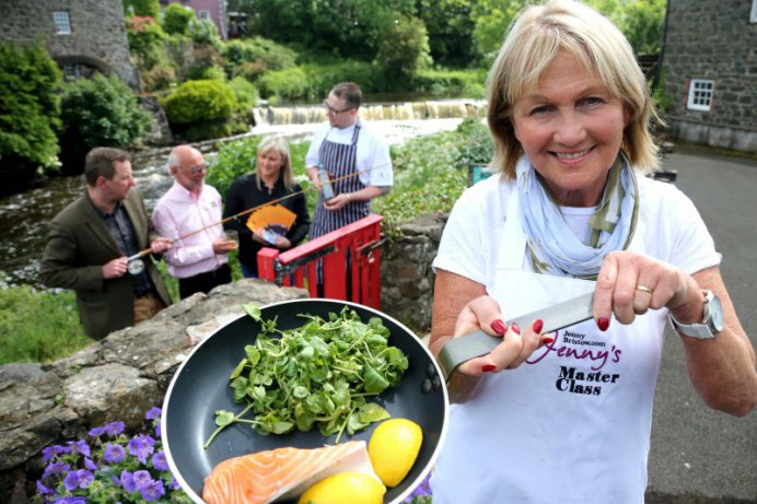 Celebrity Chef Jenny Bristow to appear at Bushmills Salmon and Whiskey Festival.