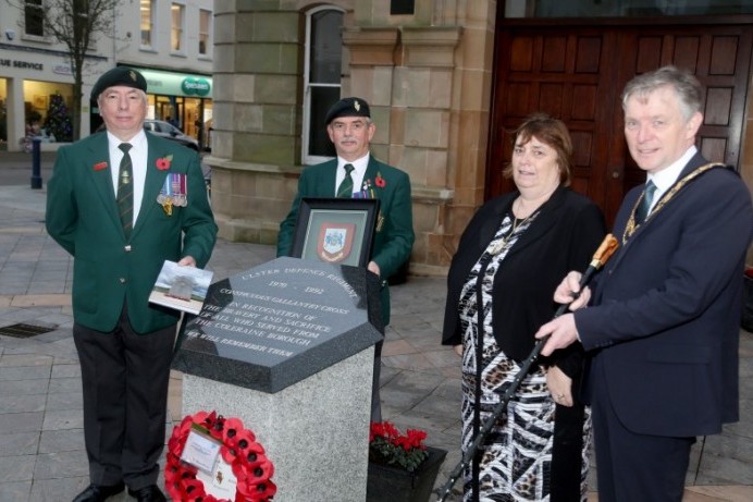 Presentation marks 50th anniversary of the formation of the Ulster Defence Regiment