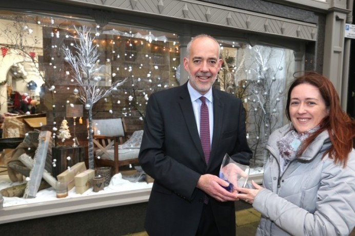 Gaults named the winner of Ballymoney Christmas Window Competition