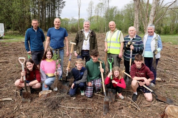 300 trees planted at Drumaheglis as part of The Queen’s Green Canopy