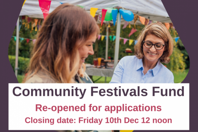 Community Festivals Fund reopens for applications 