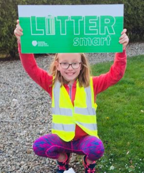 9-year-old Sophie plays her part in #LitterSmart