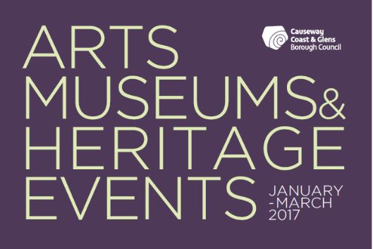 New arts and heritage events guide launched by Causeway Coast & Glens Borough Council.