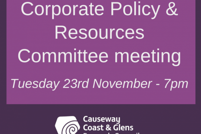 Corporate Policy and Resources Committee meeting 
