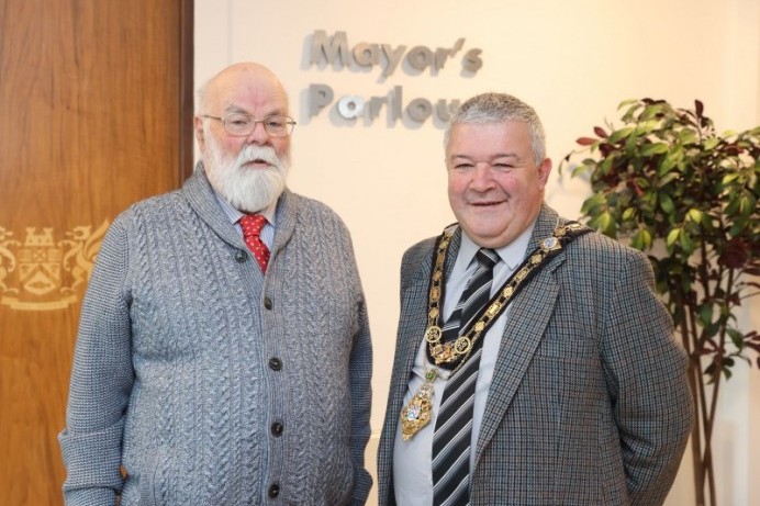 Mayor’s reception held for Coleraine’s Caring Caretaker 