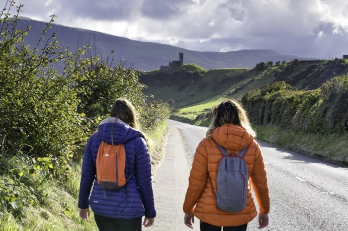 Major project gets underway to enhance Causeway Coast and Glens walking trail with global connections