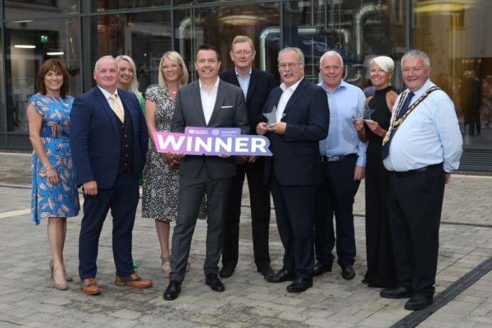 Local businesses celebrate awards success as Coleraine shares High Street of the Year title