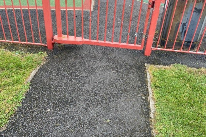 Coleraine playpark closed due to vandalism