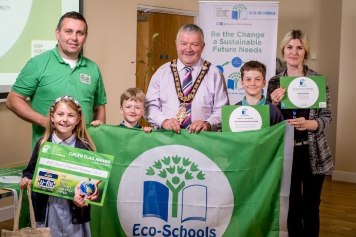 Schools in Causeway Coast and Glens Celebrate Eco-Schools Green Flag Awards