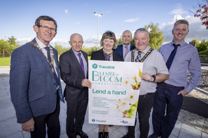Coleraine celebrates success as it wins Ulster in Bloom Large Town award