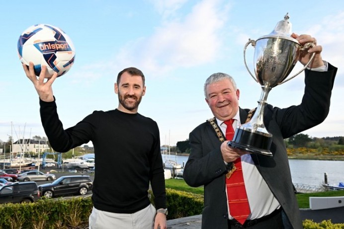 Mayor of Causeway Coast and Glens draws teams for milestone 40th SuperCupNI tournament