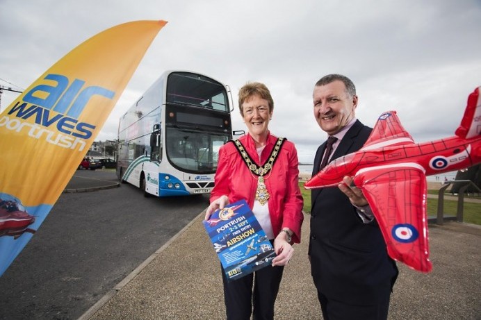 Join #Smartmovers to Air Waves Portrush with Translink