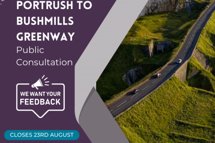 Public consultation launched to gather views on Portrush to Bushmills Greenway