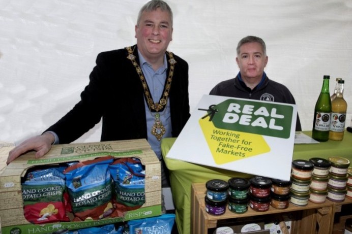 Real Deal Charter presented to Naturally North Coast & Glens Artisan Mark