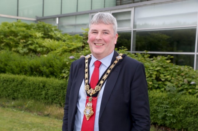 Mayor’s congratulatory message for Derry footballe