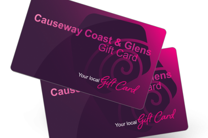 #ShopEatEnjoyLocal with the Causeway Coast & Glens Gift Card​