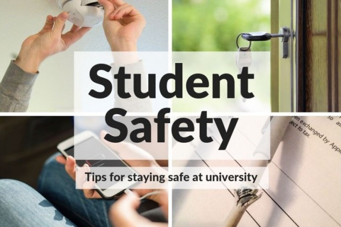 Home safety advice for students