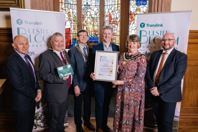 Mayor’s praise for Council staff as Ulster in Bloom award presented to Coleraine