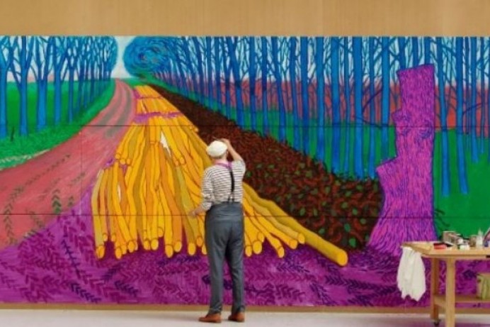 Screening of ‘David Hockney at the Royal Academy of Arts’ coming to Flowerfield Arts Centre 