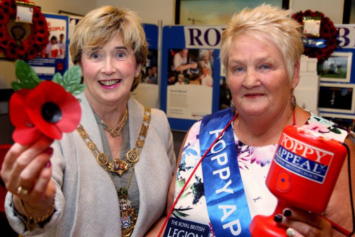 Mayor joins Poppy Appeal launch 