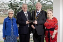 Mayor welcomes New Year Honours recipients to Cloonavin