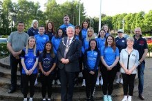 Mayor praises continued success of Ballymoney Ladies FC